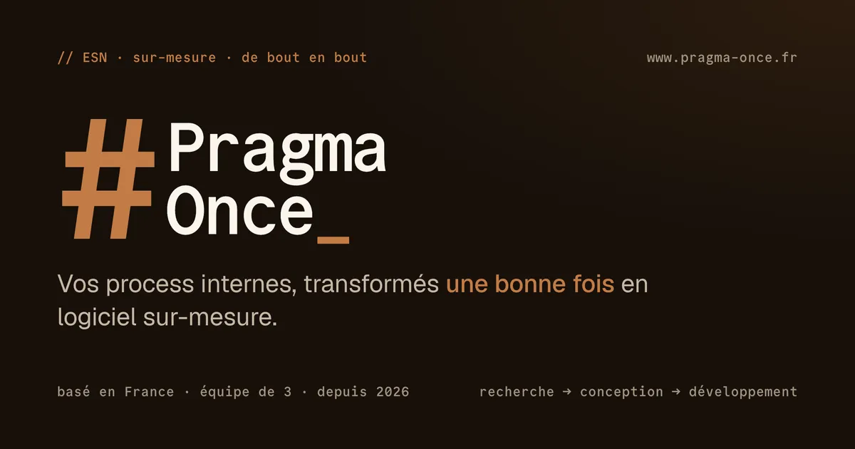 Aperçu de la bibliothèque de briques du blog pragma once assemblées sur une même page