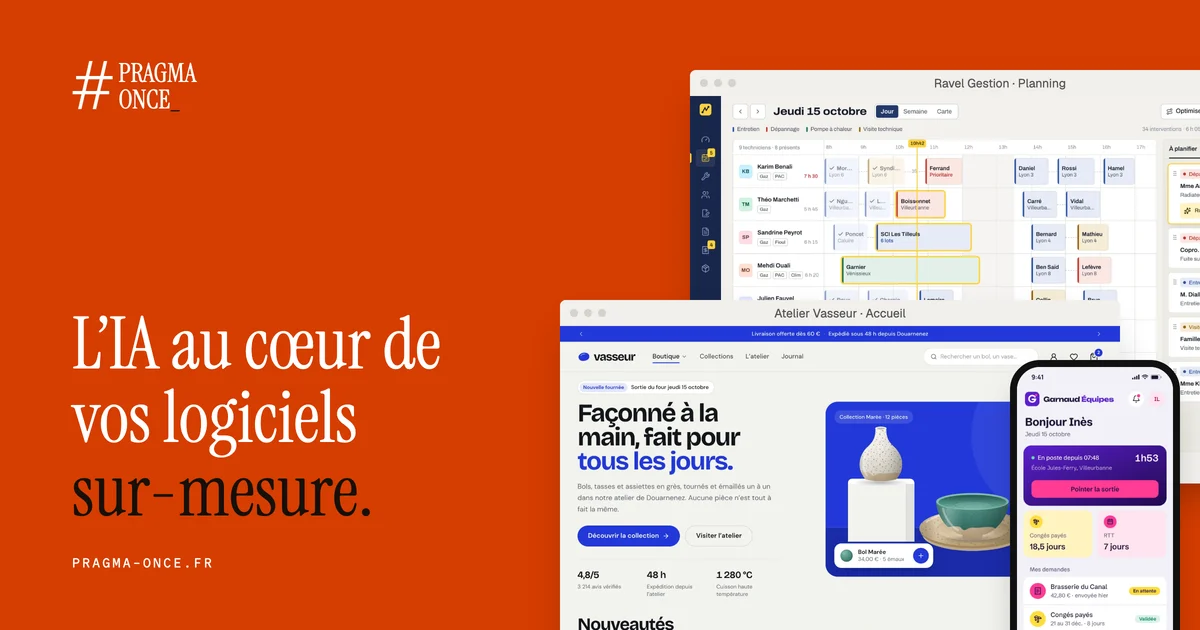 Avant : une mise en page improvisée, sans structure partagée